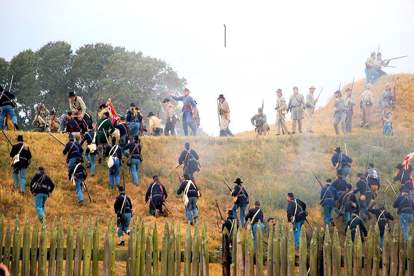 Battle of Fort Blakeley Reenactment - Historic Blakeley State Park - Independent Rifles and Liberty Guards