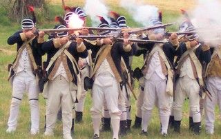 Battle of Guilford Courthouse Reenactment - Greensboro Country Park - The Colonial Heritage Center - Guilford Battleground Company