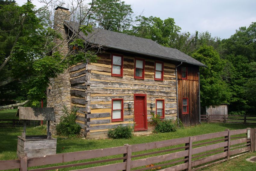 Caesars Creek Pioneer Village in Waynesville Ohio Pioneer Living History