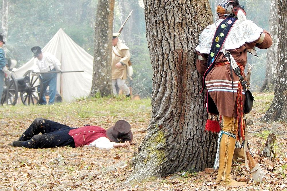 Fort Cooper Days Seminole War Reenactment