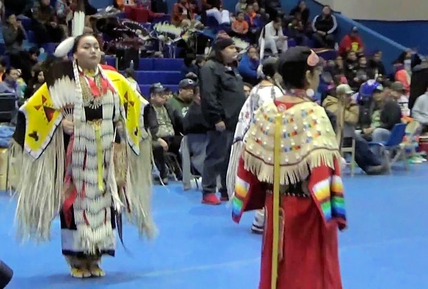 Spirit Lake Spring Pow Wow - Four Winds High School - Spirt Lake Tribe - Fort Totten Veterans Wacipi