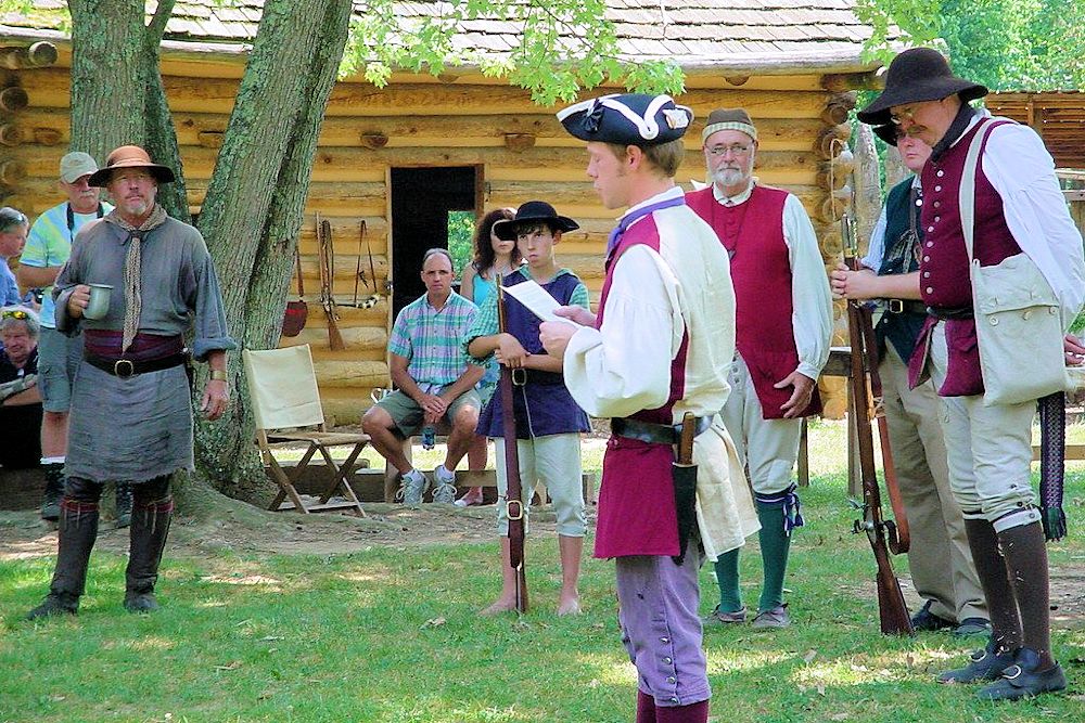 Independence on the Frontier - Militia Muster at Fort Watauga