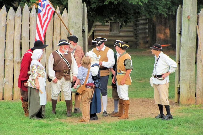 Independence on the Frontier-Militia Muster at Fort Watauga
