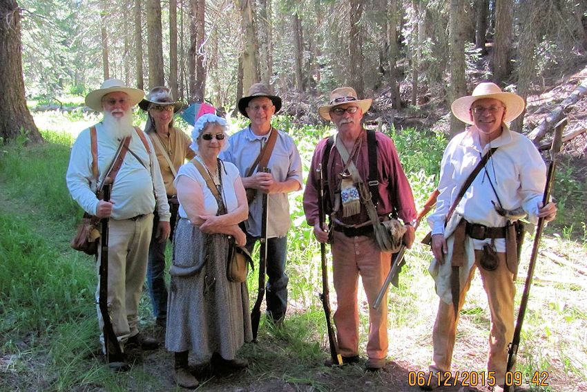 MSLR Trout Creek Rendezvous - Mt Shasta Longrifles - Trout Creek Campground