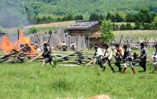 Raid at Martin's Station Reenactment - Martin's Station - Wilderness Road State Park - Friends of Wilderness Road