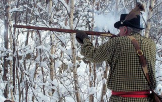 St Lawrence Valley Primitive Snowshoe Biathlon - St Lawrence Valley Sportsman's Club - Fort de la Presentation - Forsyths Rifles