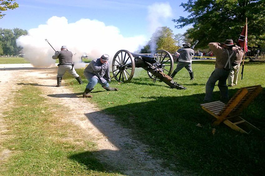 Civil War at Caesars Creek Pioneer Village