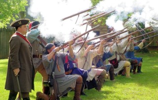 Winter Militia Muster at Fort Watauga