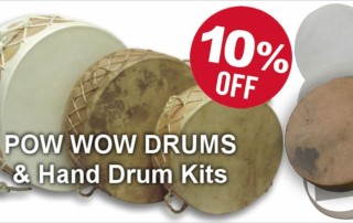 Pow Wow Drums and Hand Drum Kit Sale