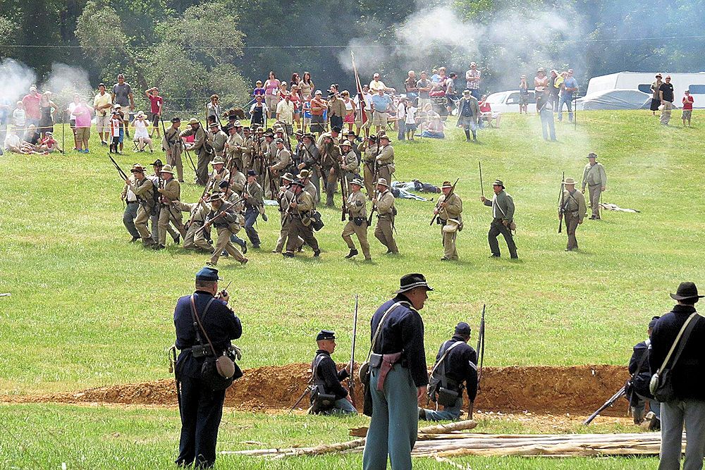 Battle of Bost Grist Mill Reenactment