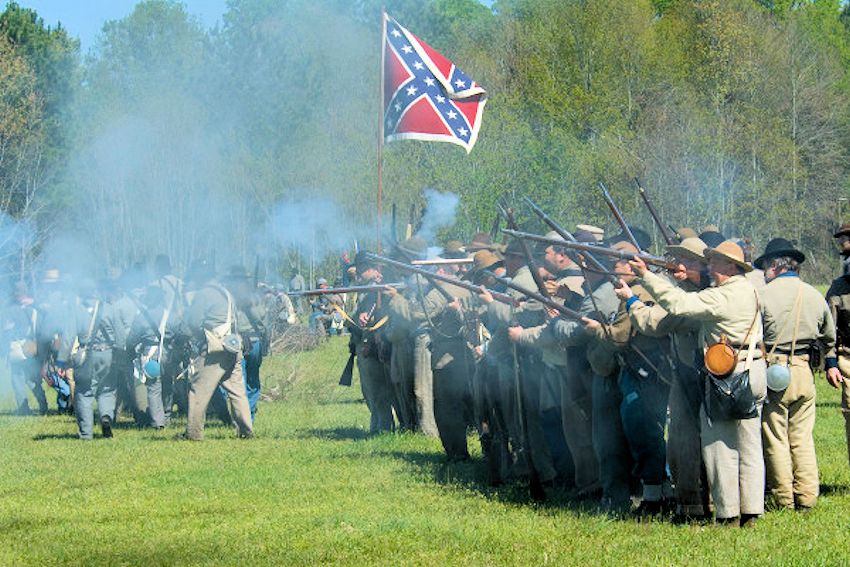 Battles For New Berne Reenactment - Kinsey Farm - SCV RainsBrothers Camp 1370
