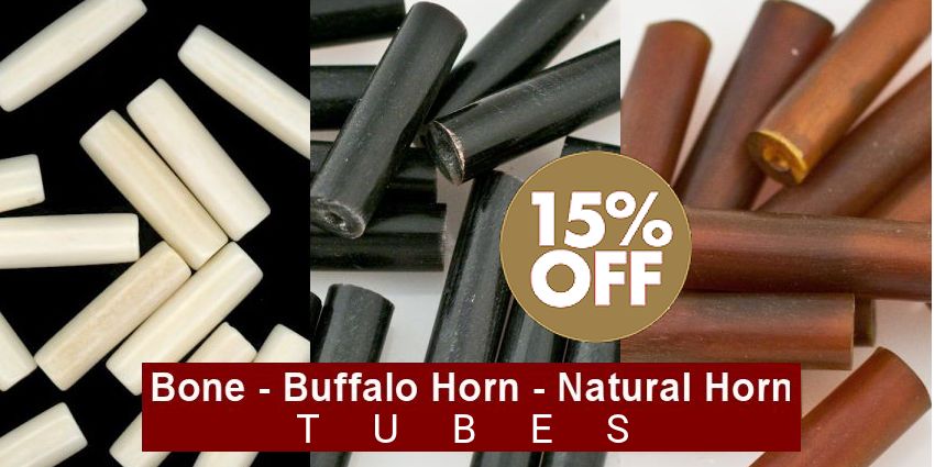 Bone Tubes Sale, Buffalo Horn & Natural Horn Tubes Sale