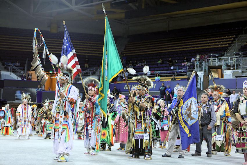 First Nations at UW Spring Powwow - First Nations at the University of Washington Powwow - Alaska Airlines Arena at Hec Ed Pavilion