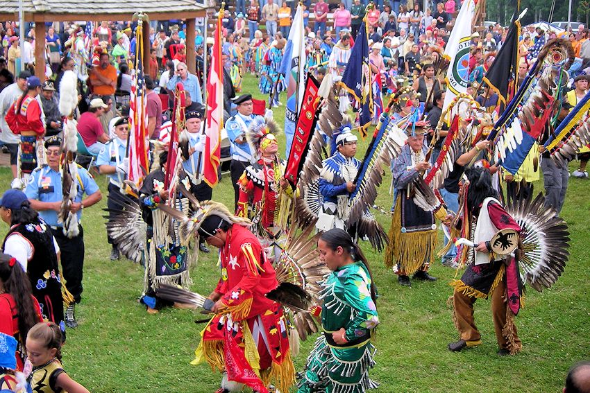 Grand Portage Rendezvous Days Celebration Pow Wow - Rendezvous Days Powwow - Grand Portage Monument Heritage Center - Grand Portage Band of Lake Superior Chippewa - Grand Portage Pow Wow