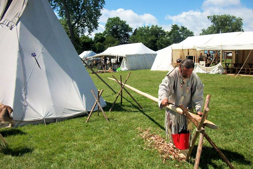 Pike River Rendezvous - Simons Island Park - Kenosha Public Museum