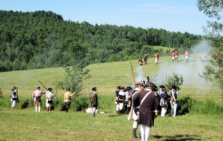 Battle of Hubbardton Revolutionary War Encampment Weekend - Hubbardton Historical Society - Hubbardton Battlefield State Historic Site - 24th Regiment of Foot - Greatons 3rd Massachusetts