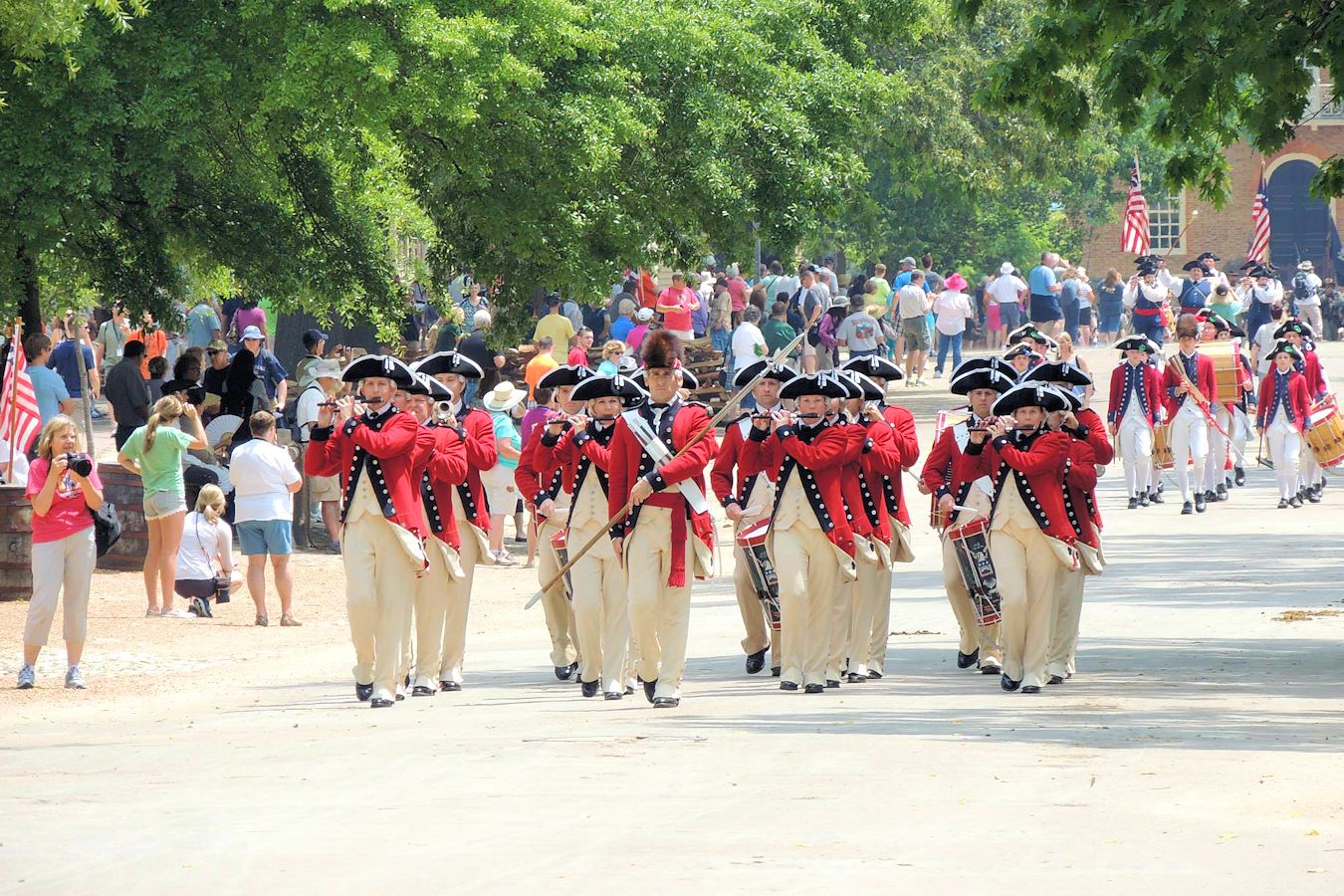 Drummers Call at Colonial Williamsburg