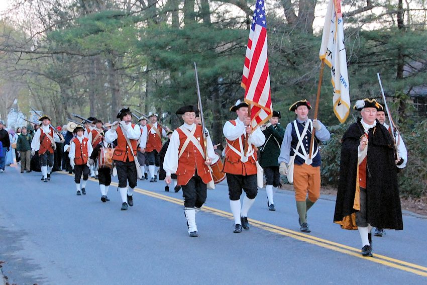 Isaac Davis Trail March - Acton Historical Society - Isaac Davis Homestead - Acton Minutemen