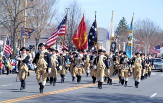 Lexington Patriots Day Parade - Town of Concord Massachusetts - Downtown Lexington Massachusetts - Lexingtons Town Celebrations Committee