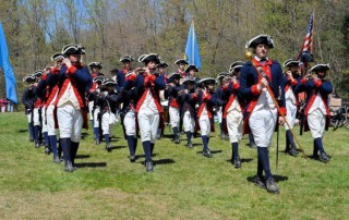 Lexington Tatoo and Muster - Minuteman National Historic Park Visitor Center - William Diamond Junior Fife and Drum Corps - Lexington Battle Green