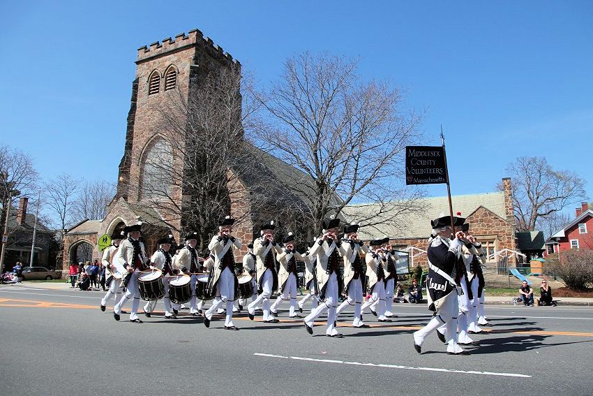 Arlington Patriots Day Parade - Downtown Arlington Massachusetts - Arlington Patriots Day Parade Committee