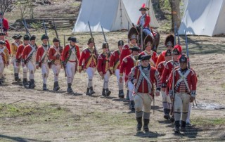 Nathanael Greene Homestead Raid on Spell Hall Reenactment - General Nathanael Greene Homestead - General Nathanael Greene Homestead Association