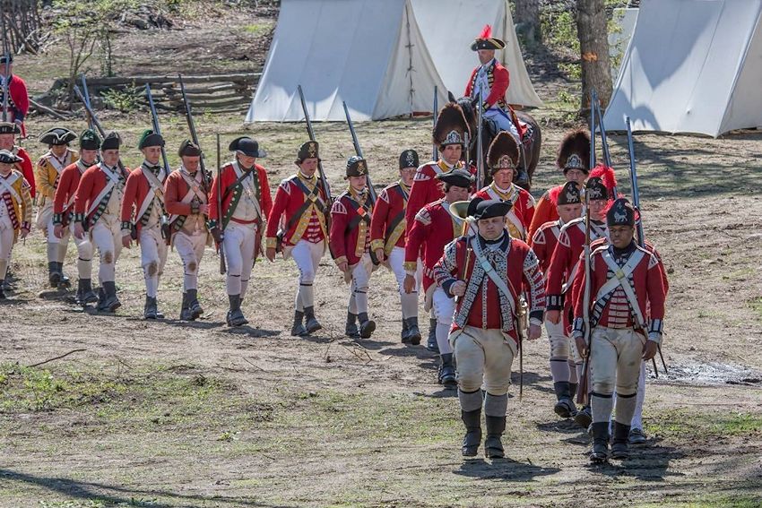 Nathanael Greene Homestead Raid on Spell Hall Reenactment - General Nathanael Greene Homestead - General Nathanael Greene Homestead Association