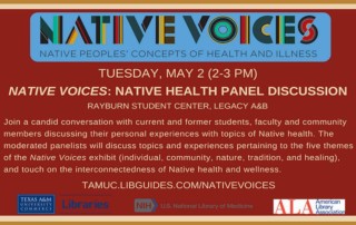 Native Voices Health Panel Discussion