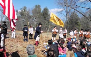 Paul Revere Capture Ceremony - Minute Man National Historic Park Massachusetts - Lincoln Minute Men