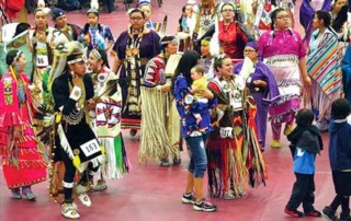 Salish Kootenai College Powwow and Graduate Honoring - Joe McDonald Health and Fitness Center in Pablo, Montana