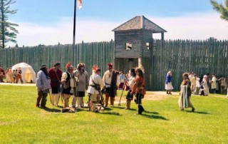 Fort Michilimackinac Reenactment Pageant