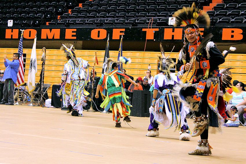 OSU Klatowa Eena Powwow - McAlexander Fieldhouse - Oregon State University Native American Student Association - OSU Native American Student Association