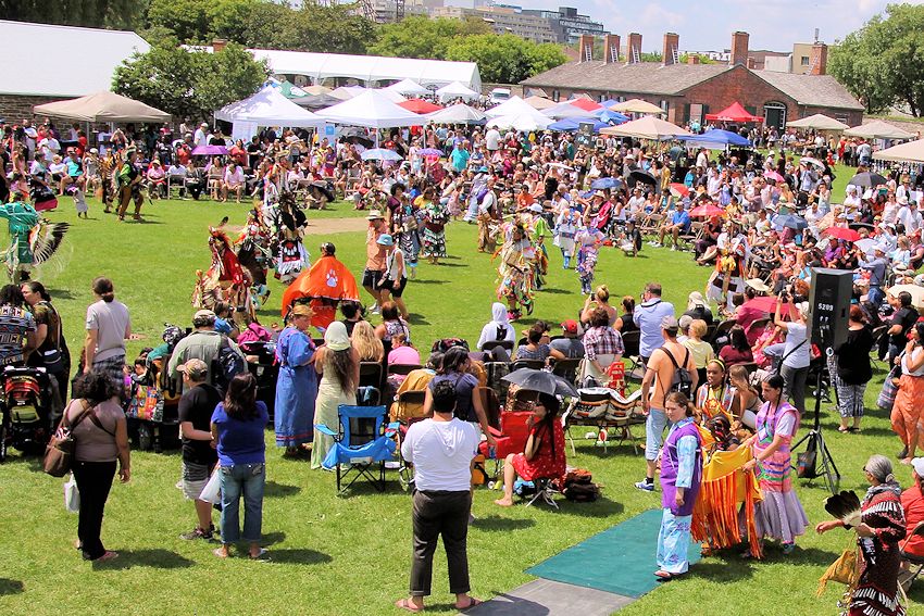 Na-Me-Res Traditional Pow Wow - Fort York National Historic Site - Native Men's Residence