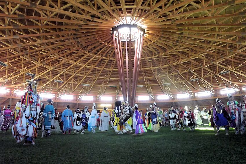 Piikani Nation Powwow & Celebration - Crowlodge Park - Piikani Nation Arbor