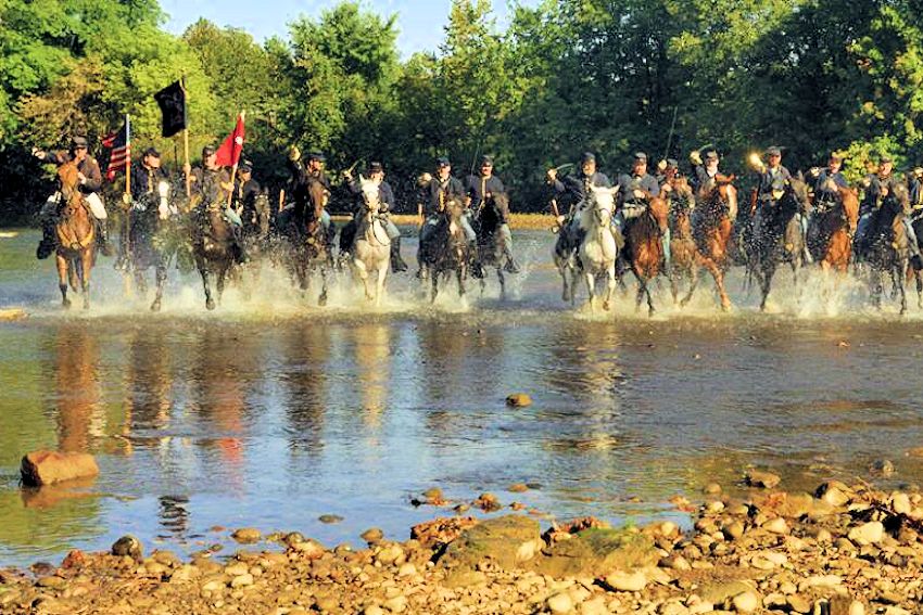 Zoar Civil War Reenactment - Zoar Community Association - Historic Zoar Village - 105th Pennsylvania Company E