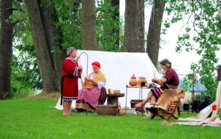 Beginners Living History Rendezvous - Seven Eagles Historical Education Center - Arts Council Lake Erie West (ACLEW)