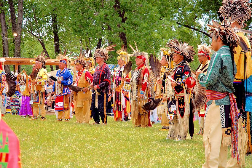 Tekakwitha Island Kahnawake Pow Wow Kahnawake Mohawk Territory