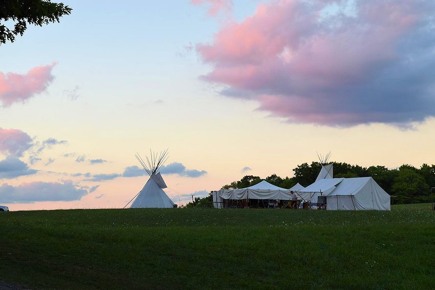 Land of the Senecas Living History Rendezvous and Rifle Frolic - Land of the Seneca's Muzzle Loading Club - Odessa New York
