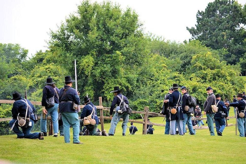Lombards Civil War Reenactment