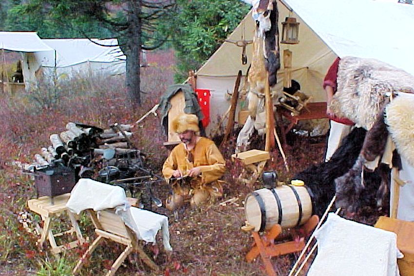 NYSMLA Moose River Primitive Rendezous & Hunt - Moose River Plains Intensive Use Area - New York State Muzzle Loading Association