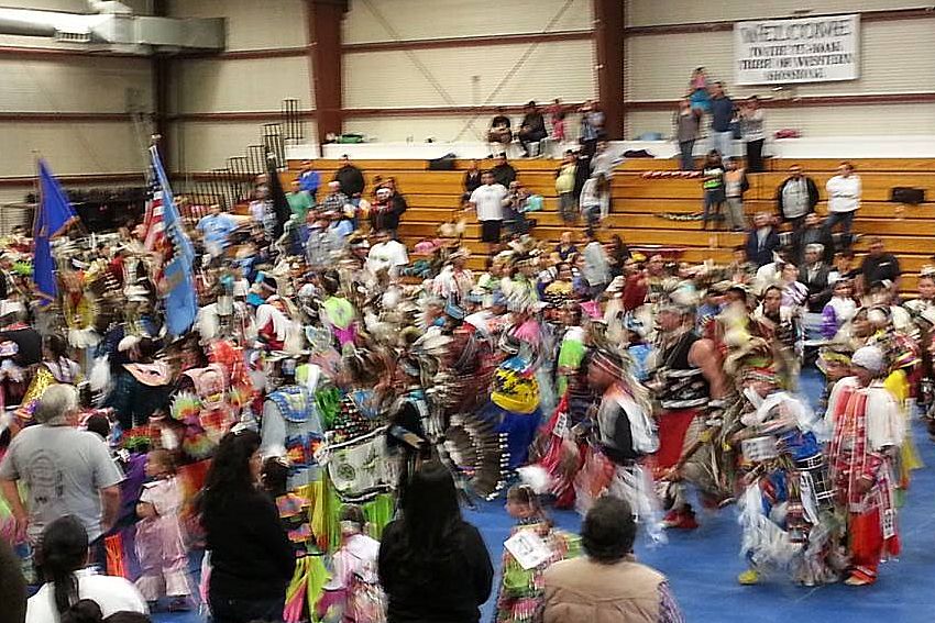Elko Band Pow Wow - Elko Band of the Te Moak Tribe of Nevada - Elko Indian Colony Gym