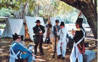 Fort Christmas Spring Militia Encampment - Fort Christmas Fall Militia Encampment - Fort Christmas Militia Encampment - Fort Christmas Militia Reenactment