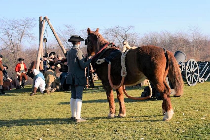 Henry Knox Noble Train Begins at Fort Ticonderoga