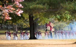 Assault on Fort Mercer Reenactment - Red Bank Battlefield Reenactment - Fort Mercer 18th-Century Field Day - Red Bank Battlefield Park