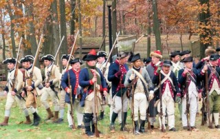 Retreat Weekend at Fort Lee Historic Park - Brigade of the American Revolution - Bergen County Historical Society - Reenactment of General Washington's Retreat to Victory - Fort Lee Historical Society