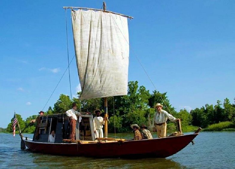 1st Seminole War Scott Massacre of 1817 Commemoration - River Landing Park - 7th US Infantry Living History Association - Chattahoochee Main Street