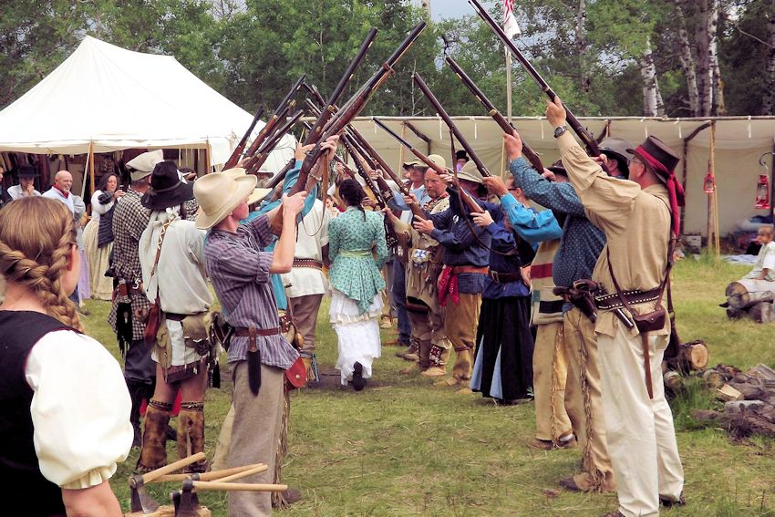 Fort Henry Rendezvous - Fort Henry Rendezvous Site - Fort Henry Buckskinners