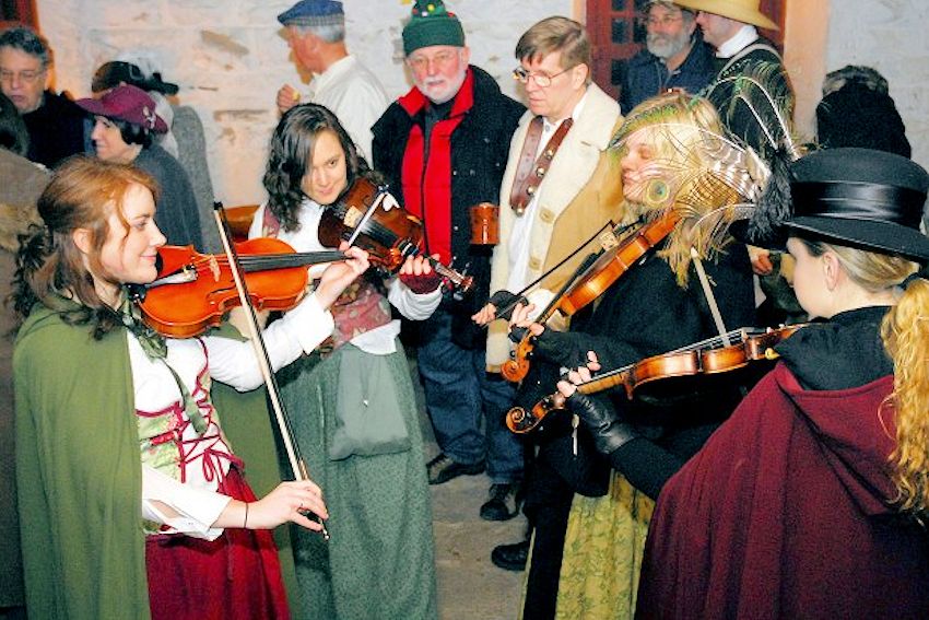 La Guiannee at Fort de Chartres | New Years Eve at Fort de Chartres