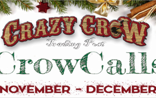 Crazy Crow Trading Post eNews & Specials November 3 2017