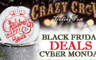 Black Friday Cyber Monday Crazy Crow eNews 2017
